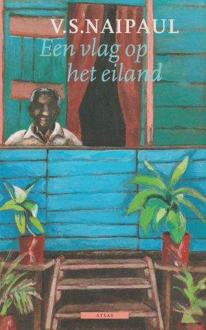 Een vlag op het eiland