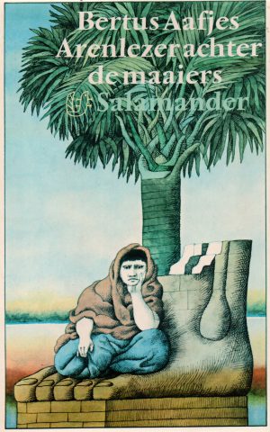 Arenlezer achter de maaiers