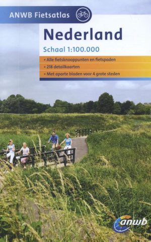 ANWB Fietsatlas - Nederland - Schaal 1:100.000