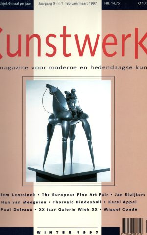Kunstwerk - Winter 1997 - Willem Lenssinck, Jan Sluijters, Han van Meegeren, Thorvald Bindesboll, Karel Appel, Paul Delvaux, Miguel Condé -