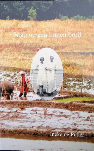 Sago op een tinnen bord