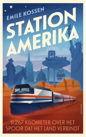 Station Amerika - 11.267 kilometer over het spoor dat het land verbindt -