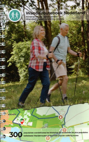 Wandelrouteboek Nederland - 300 populairste wandelroutes -